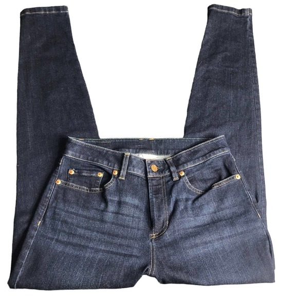 L.L. Bean Denim - L.l.bean Skinny Leg Favorite Fit blue Jeans, 8